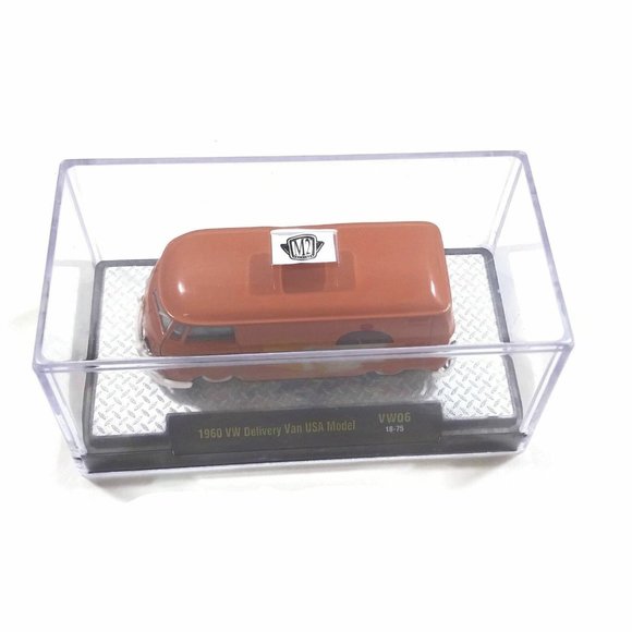1960 WW Delivery Van USA Model Orange Volkswagen Collectible Cars Collection - Picture 7 of 7